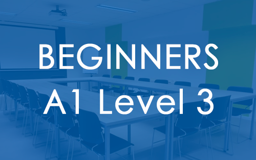 A1.3 Beginners Level 3